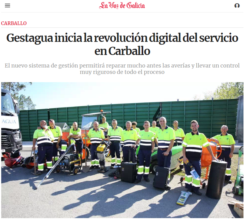 Los vecinos de las Palmas aprueban el servicio de agua