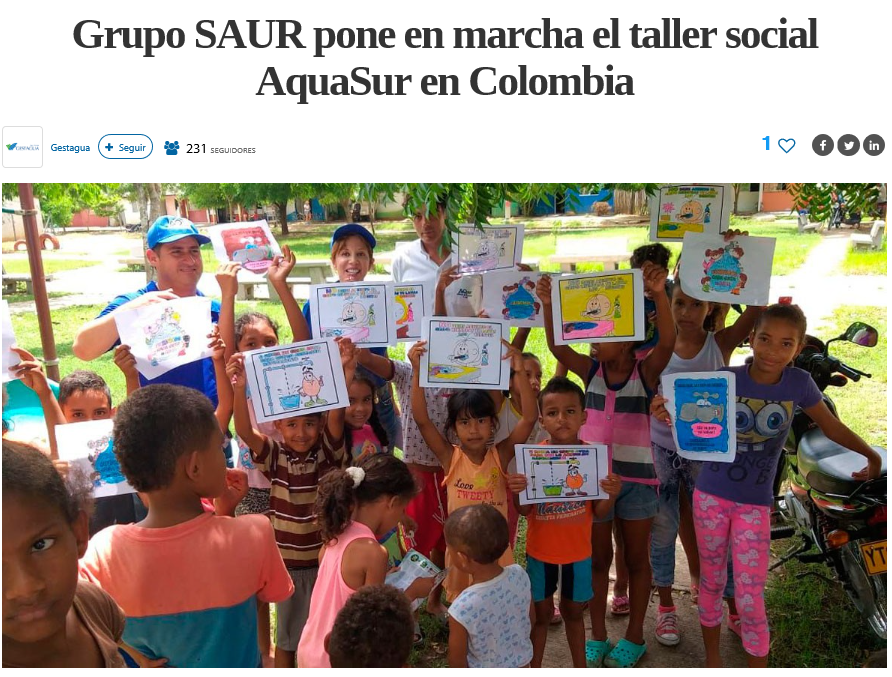 Los vecinos de las Palmas aprueban el servicio de agua
