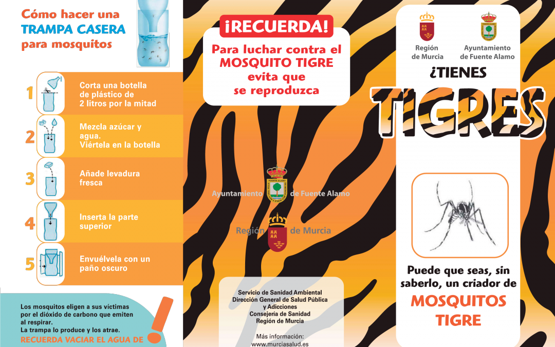 Precauciones contra el Mosquito Tigre